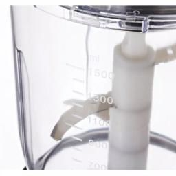 Brentwood Appliances 6.5-Cup 300-Watt Food Processor with 4-Blade Stainless Steel System, Silver thumbnail 2