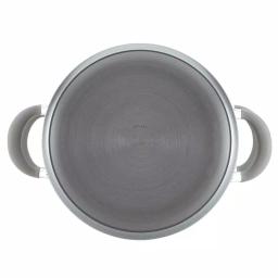 Circulon Elementum 5 Qt. Hard-Anodized Nonstick Multipot with Steamer Insert, Oyster Gray thumbnail 3