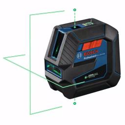 Bosch GCL100-40G Green Beam Self-Leveling Cross-Line Laser Level with Plumb Points thumbnail 1