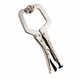 SUNEX TOOLS Sunex LC6S 6 in. Locking C-Clamp with Swivel Pads and 2.125 in. Jaw Capacity thumbnail 1