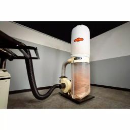 Shop Fox 2 HP Dust Collector with 12 in. Steel Impeller thumbnail 8