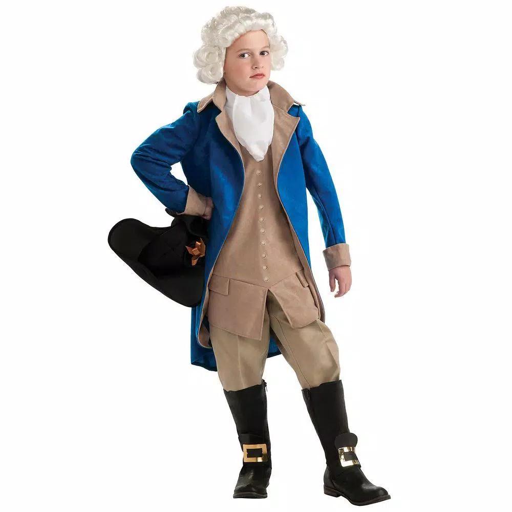 Rubie's Costumes Boys General George Washington Historical Costume - Large