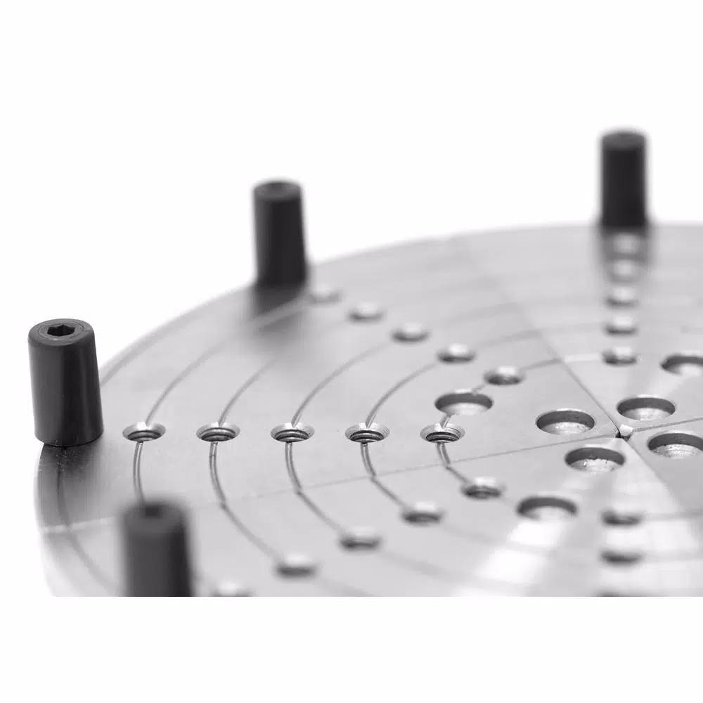 WEN 8 in. Flat Lathe Chuck Jaws for Bowl Turning, Compatible with LA4374 3.75 in. Chuck