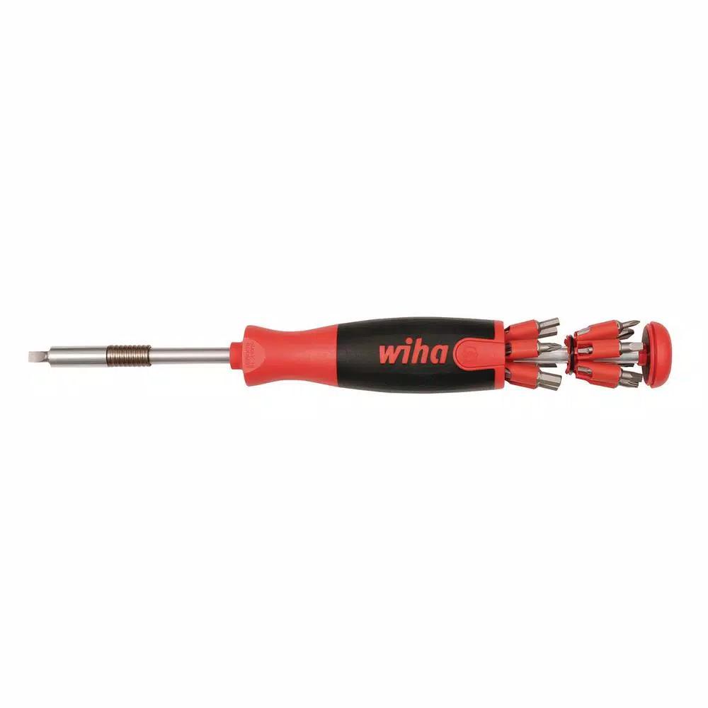Wiha 14-Piece Ultra Driver 26-in-1 Bit Holder Screwdriver Set