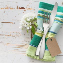 Hampton Forge Gourdon 20-Piece Satin Stainless Steel Flatware Set, Service for 4 thumbnail 3