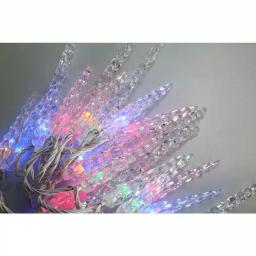 Novolink 80-Light 8mm Mini Globe Multi-Color LED Icicle Lights with Wireless Smart Control thumbnail 1