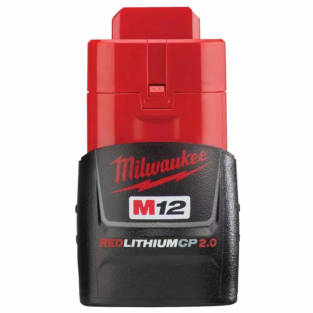 Milwaukee M12 FUEL 12V Brushless Right Angle Die Grinder Kit w/ (2) 2.0Ah Batteries
