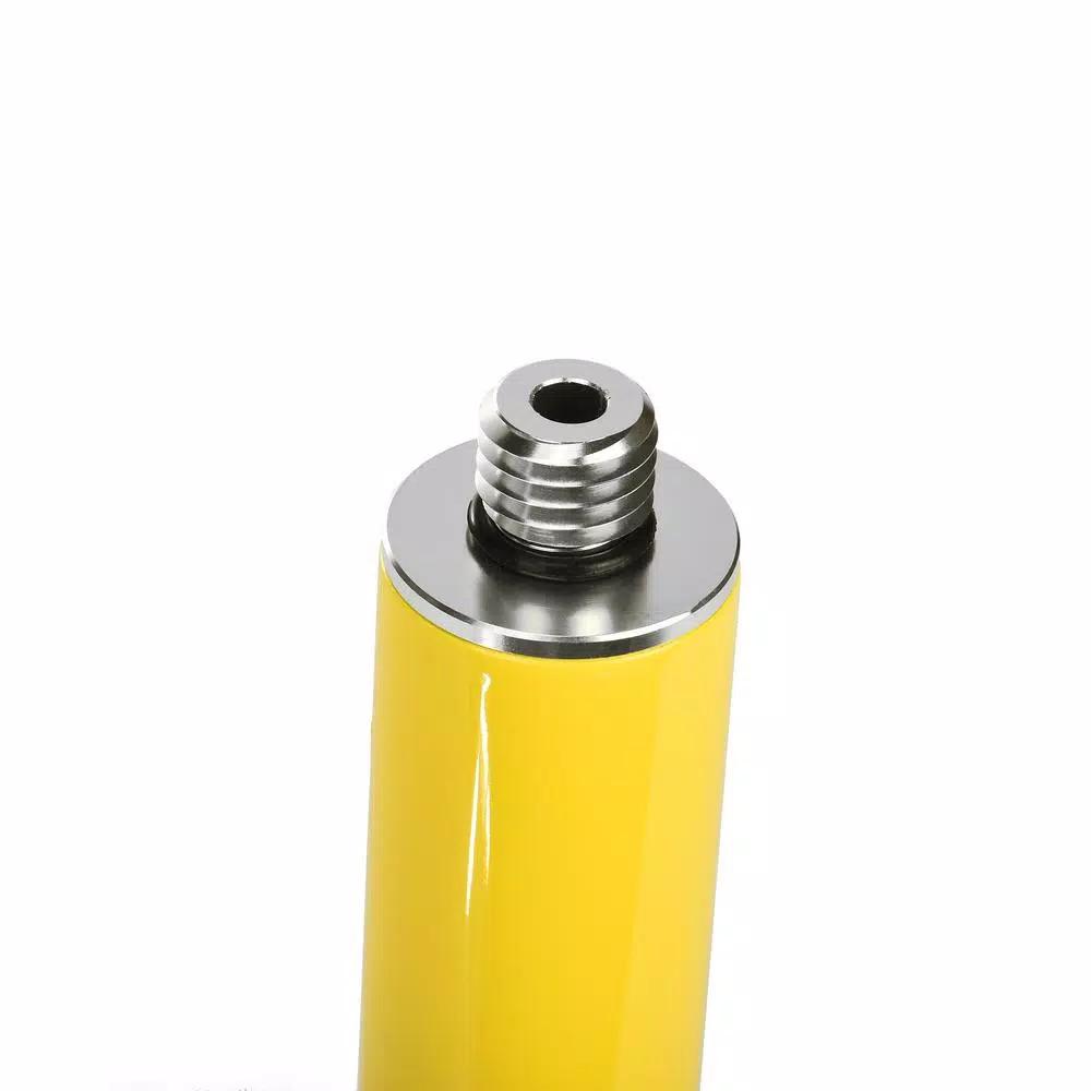 AdirPro 7 ft. Aluminum Extension Pole with Height Lever, Yellow