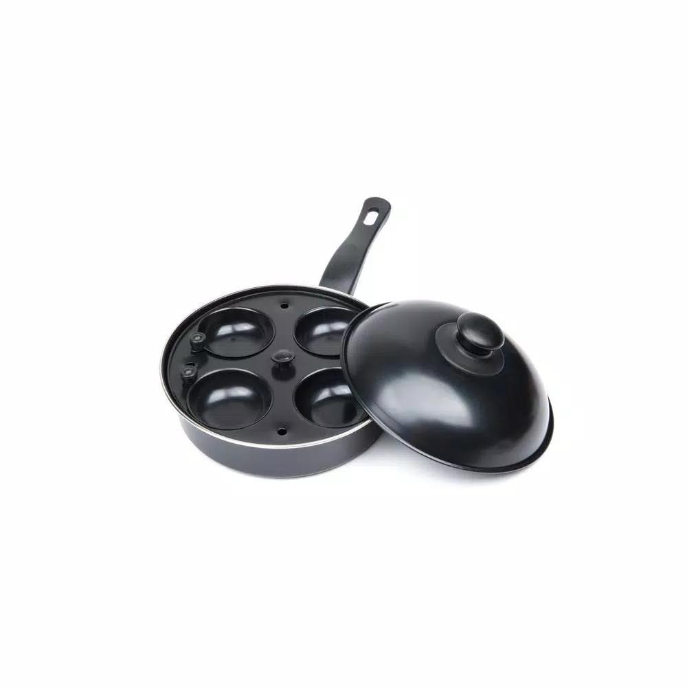 Fox Run Non-Stick Carbon Steel Egg Poacher and Fry Pan 3-Piece Set