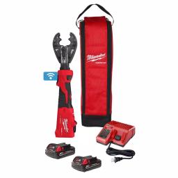 Milwaukee M18 FORCE LOGIC 6-Ton Cordless Utility Crimping Kit with BG-D3 Jaw thumbnail 1