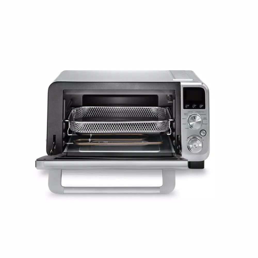 DeLonghi Livenza 2000W 6-Slice Stainless Steel Air Fryer Convection Toaster Oven