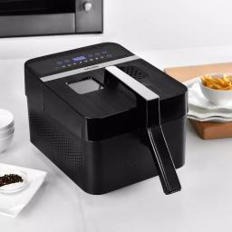 KALORIK 2-in-1 Digital Air Fryer and Deep Fryer, 3.5 Qt., Black thumbnail 7