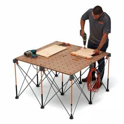 BORA Centipede 24 in. x 48 in. Heavy-Duty Workbench Top with 3/4 in. Dog Holes thumbnail 5