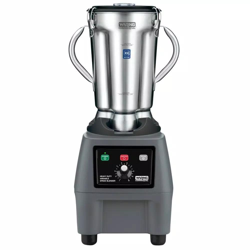 Waring Commercial Waring CB15 128 oz. Commercial Stainless Steel Blender, 3.75 HP, 10-Speed