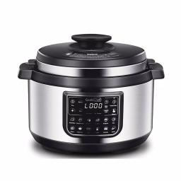 Geek Chef 8 Qt. Stainless Steel Electric Oval Pressure Cooker with 12 Preset Functions thumbnail 1