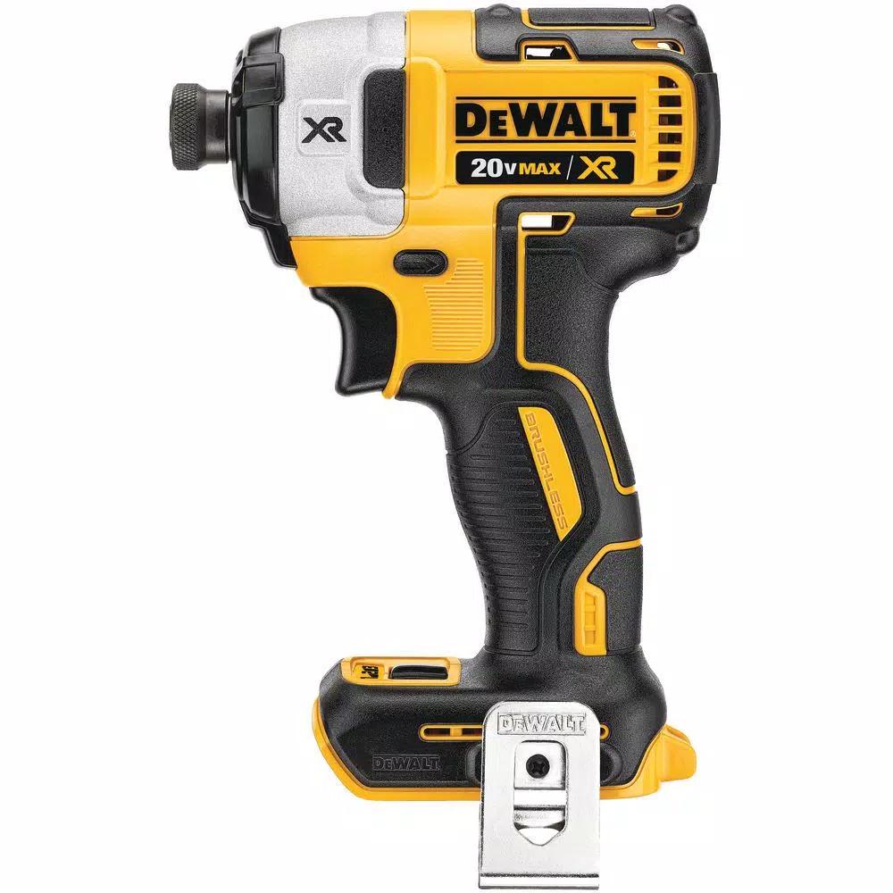 DEWALT 20V MAX XR Brushless Compact Reciprocating Saw & 1/4 in. Impact Driver Combo Kit (Tool-Only)