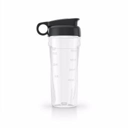 BLACK+DECKER Replacement 18 oz. Tritan Personal Blender Jar with Travel Lid, Black thumbnail 6