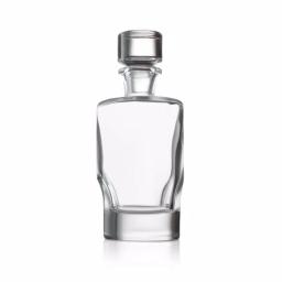 JoyJolt Carina Crystal Whiskey Decanter - 25 oz Square Glass Liquor Decanter with Stopper thumbnail 1