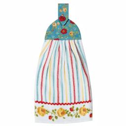 Kay Dee Lisa Audit Country Cotton Fresh Kitchen Textile Set of 4 - Floral Watercolor Design thumbnail 5