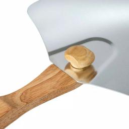 Honey-Can-Do 12 in. x 14 in. Aluminum Foldable Pizza Peel thumbnail 2