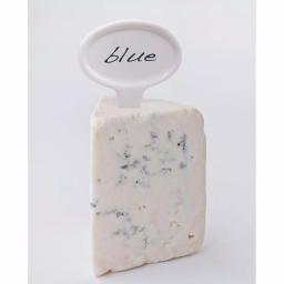 Epicureanist Ceramic Cheese Marker Set of 6 with Food-Safe Pen and Storage Pouch thumbnail 2