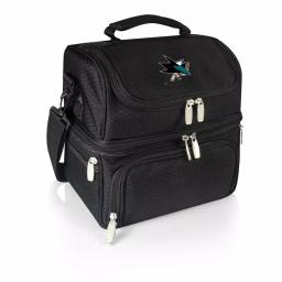 Picnic Time Pranzo San Jose Sharks Insulated Lunch Bag and Picnic Tote - Black thumbnail 1