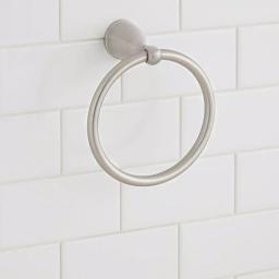 Glacier Bay Builders Spot Free Towel Ring, Brushed Nickel thumbnail 2
