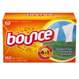 Bounce Outdoor Fresh Scent Fabric Softener Dryer Sheets, 160-Count (6-Pack) thumbnail 3