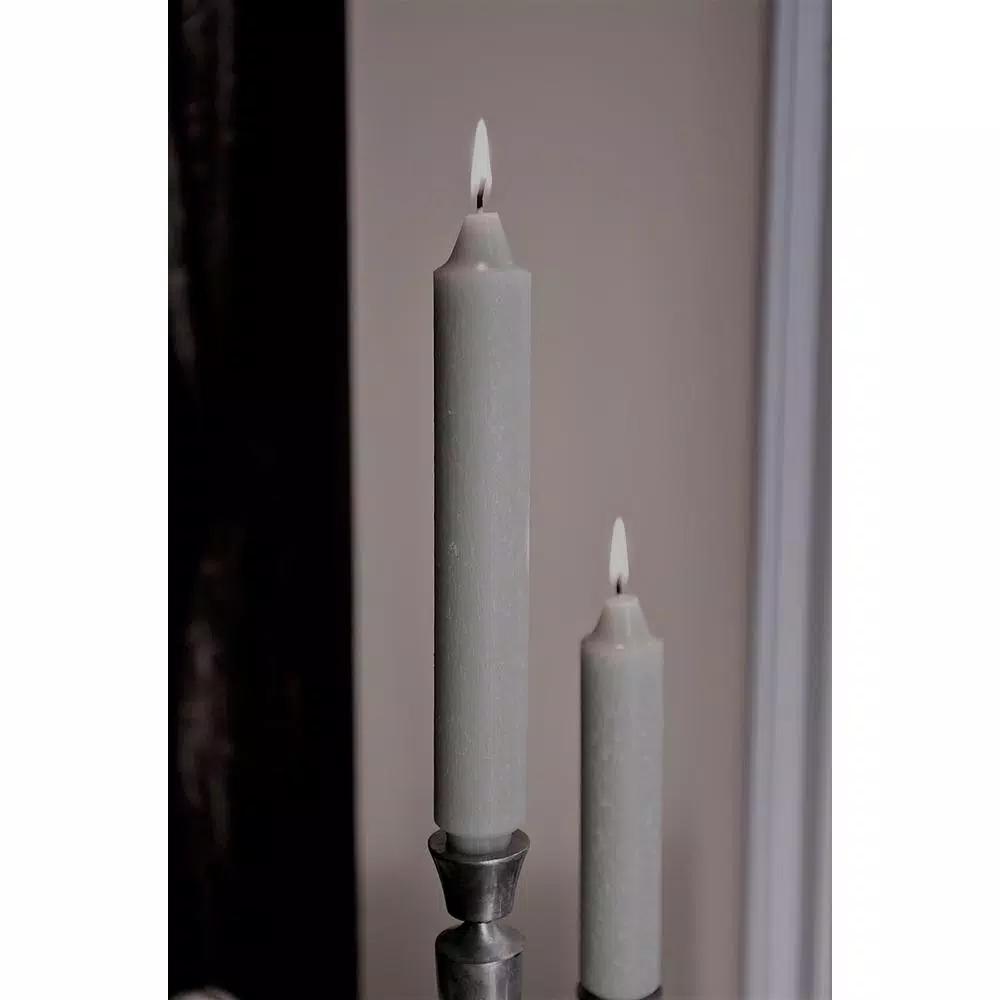 ROOT CANDLES A.I. Root 5 in. Timberline Collenette Sky Blue Taper Dinner Candles, Box of 8