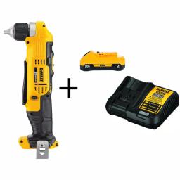 DEWALT 20V MAX Cordless 3/8 in. Right Angle Drill/Driver Kit with 3.0Ah Battery and Charger thumbnail 1