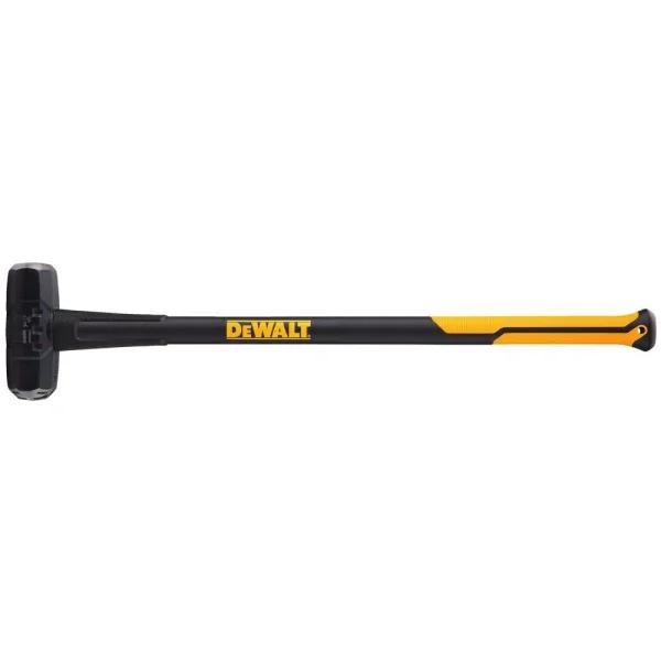 DEWALT 12 lb. Exo-Core Sledge Hammer with 33.3 in. Fiberglass Handle