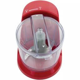 Brentwood Appliances MC-109R 1.5 Cup Mini Food Chopper and Slicer, Red thumbnail 2