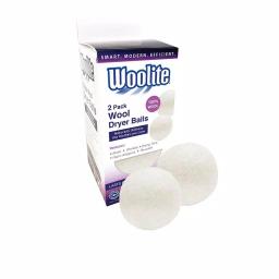 Woolite 100% Wool Dryer Balls, 2 Pack - Natural Alternative to Dryer Sheets thumbnail 1