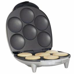 Brentwood Appliances AR-136 6-Piece Nonstick Arepa Maker, Silver Countertop Specialty Grill thumbnail 7