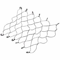 Erickson 52 in. x 70 in. Truck Cargo Net with 22 Hooks and Storage Bag thumbnail 1
