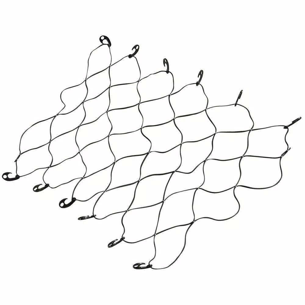 Erickson 52 in. x 70 in. Truck Cargo Net with 22 Hooks and Storage Bag