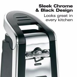 Hamilton Beach Smooth Touch Electric Can Opener, Black and Chrome thumbnail 4