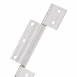 Barton Kramer Mill Finish Aluminum Screen Door Hinge with Brass Bushings thumbnail 3