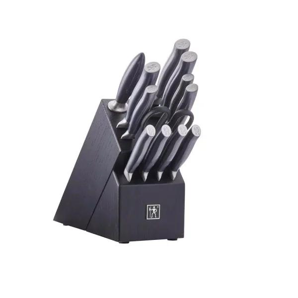 Henckels International HI Graphite 13-Piece Knife Block Set with Stainless Steel Blades