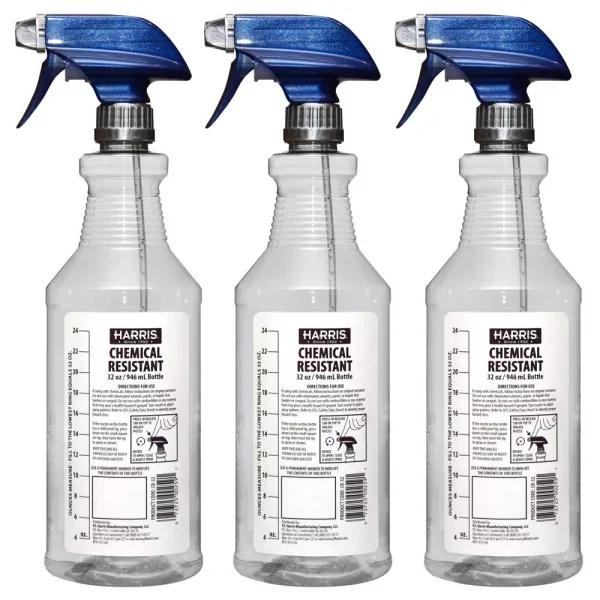Harris 32 oz. Heavy-Duty Chemical Resistant Pro Spray Bottle (3-Pack)