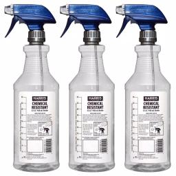 Harris 32 oz. Heavy-Duty Chemical Resistant Pro Spray Bottle (3-Pack) thumbnail 1