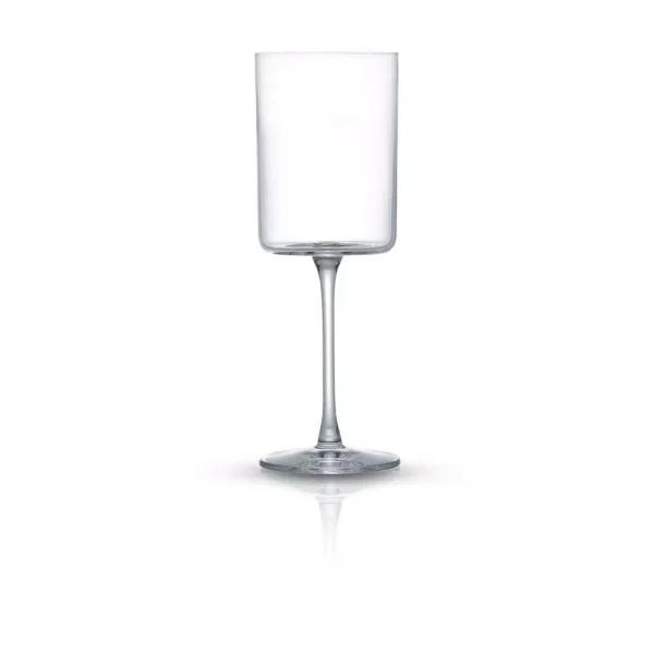 JoyJolt Claire 11 oz. White Wine Glasses, Set of 4 - Lead-Free Crystal
