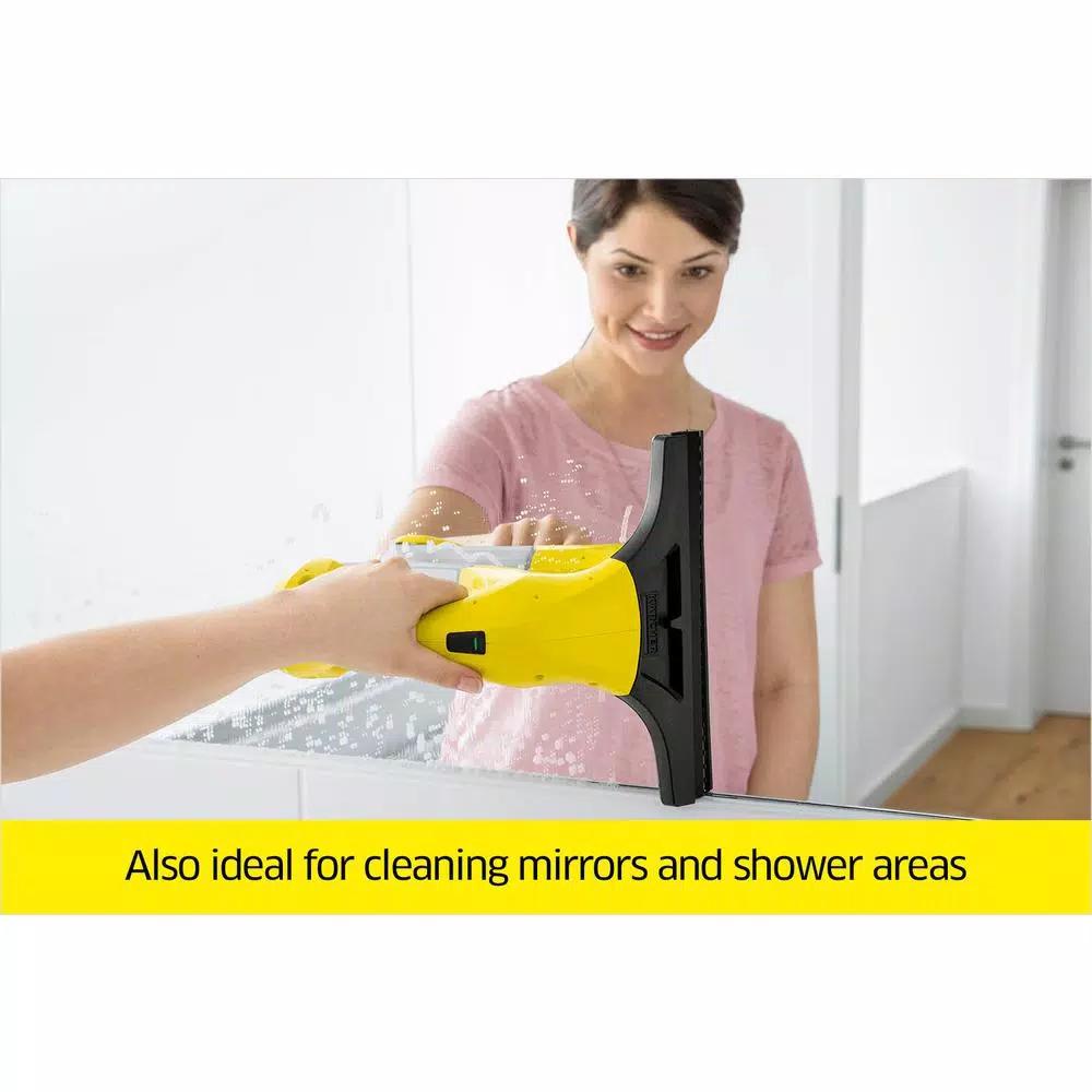 Karcher WV 1 Plus 10 in. Window Vacuum Squeegee with Cordless Lithium-Ion Battery