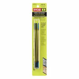 RYOBI 4-Piece Regular Tooth Scroll Saw Blades, 20 TPI, High Carbon Steel thumbnail 3