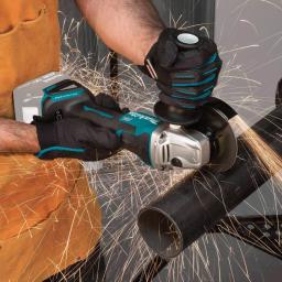 Makita 18V LXT Brushless 4-1/2"/5" Paddle Switch Angle Grinder Kit with 5.0Ah Battery thumbnail 9