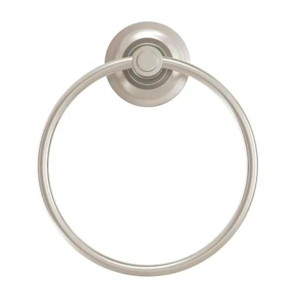 Glacier Bay Cooperton Brushed Nickel Towel Ring - Modern Zinc Hand Towel Holder