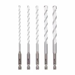 Milwaukee SHOCKWAVE Carbide Multi-Material Drill Bits Set, 5-Piece thumbnail 1