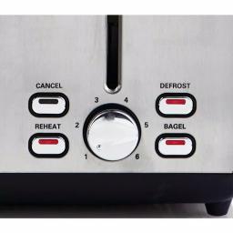 Professional Series 4-Slice Stainless Steel Wide Slot Toaster with Independent Controls thumbnail 5