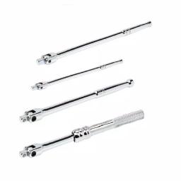 Husky 4-Piece Breaker Bar Set with 3/8 in. and 1/2 in. Drive Sizes thumbnail 1