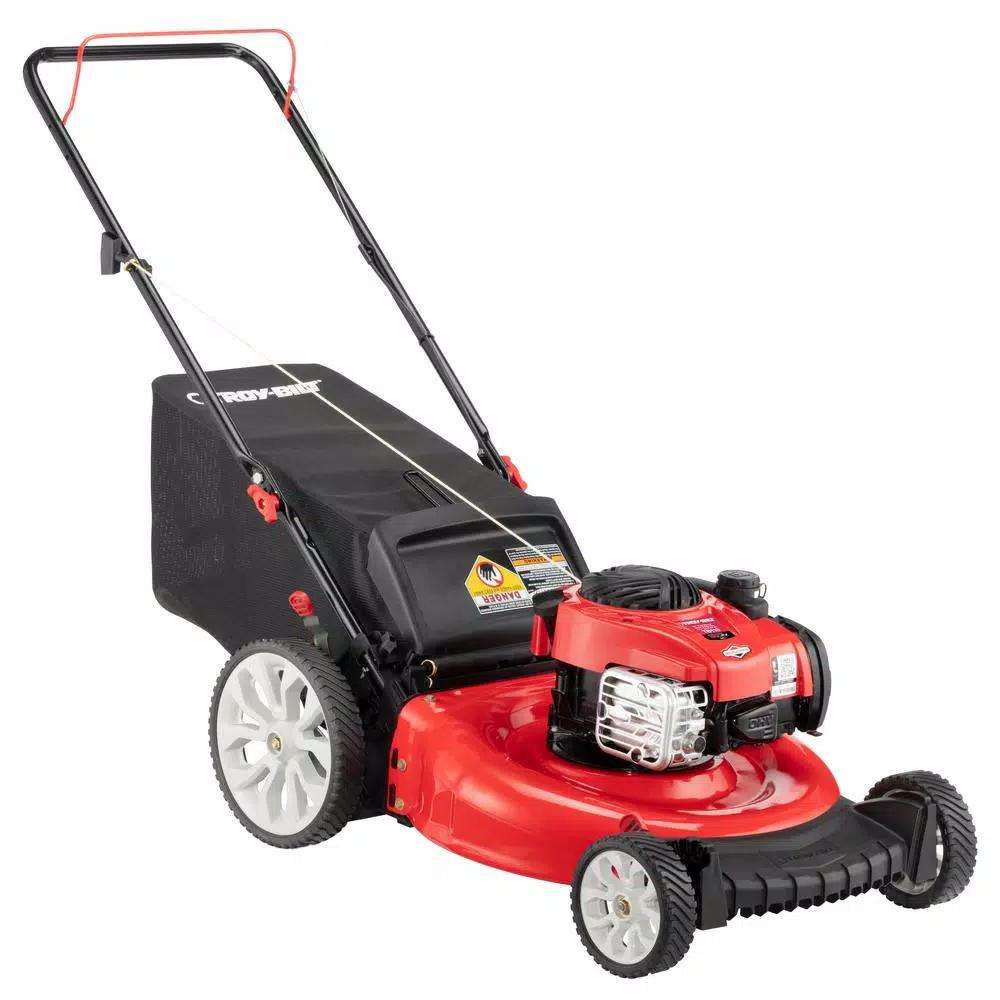 Troy-Bilt TB110 21 in. Gas Walk Behind Push Mower with Briggs & Stratton 140cc Engine